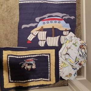Pottery Barn Kids TWIN Pirate Bedding